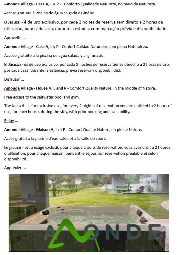 Viana Do Castelo - Amonde Village Casa P - Conforto Qualidade Natureza 외부 사진